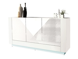 Biała KOMODA do pokoju PASSION 160 cm Szafka