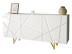Biała KOMODA do pokoju RADOM 160 cm Szafka