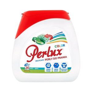 Perlux Color Multicaps, tkaniny kolorowe, kapsułki do prania, 24 szt.