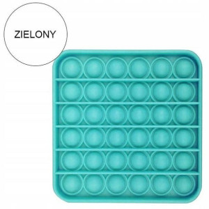 Push Bubble Zabawka Sensoryczna Anty Stres Fidget Zielony