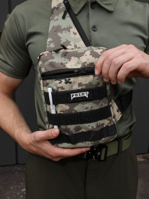 Torba męska taktyczna Messenger Shooter pixel
