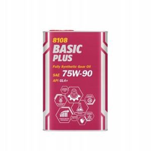 Olej Przekład. 8108 Mannol Basic Plus 75w90 1L