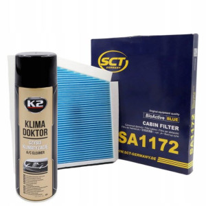 Filtr Kabinowy SCT SA1172 + Klima Doktor K2 500ml