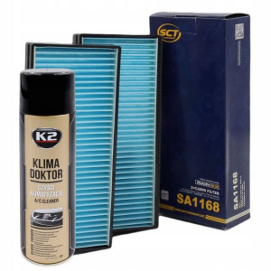 Filtr Kabinowy SCT SA1168 + Klima Doktor K2 500ml