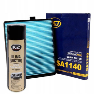 Filtr Kabinowy SCT SA1140 + Klima Doktor K2 500ml