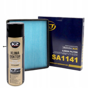 Filtr Kabinowy SCT SA1141 + Klima Doktor K2 500ml