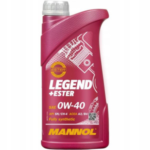 Olej Silnikowy Mannol Legend+Ester 0w40 1L
