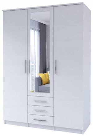 Szafa garderoba SZANTE 3D z lustrem 150cm