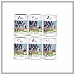 Raw Paleo Adult Beef & Rabbit 6x400g. Mokra karma dla psa. Vetexpert.