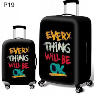 Pokrowiec ochronny na walizkę etui Nadruk XL