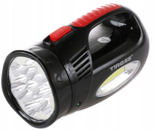 Latarka Akumulatorowa 13 Led Szperacz 3w Cob 760-3