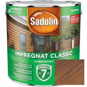 Sadolin Impregnat Classic Hybrydowy D. Wiśnia 9l