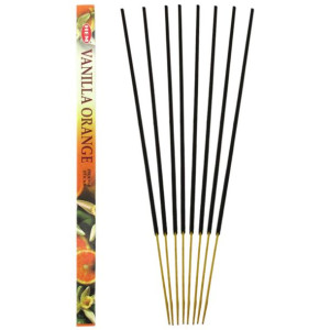 Kadzidełka HEM Vanilla Orange (Wanilia z Pomarańczą) 8 sztuk