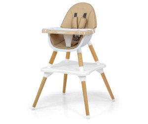Krzesełko Do Karmienia 2W1 Stolik Malmo Beige Milly Mally