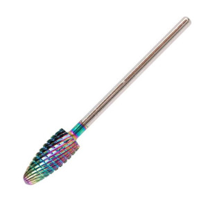Profesjonalny frez kobaltowo wolframowy tęczowy model Flame 2 M 3/32" Nr 2