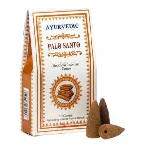 Kadzidełka backflow Ayurvedic - Palo Santo 10 sztuk