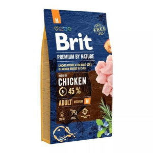 Brit Premium by Nature Adult M 8kg
