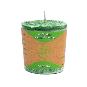 Naturalna świeca zapachowa Czakra 4 - Anahata (Miłość)