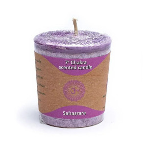 Naturalna świeca zapachowa Czakra 7 - Sahasrara (Duchowość)