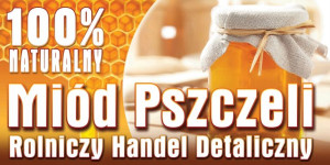 Baner reklamowy biało-pomarańczowy RHD 2x1m