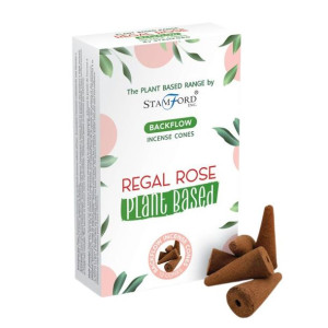 Kadzidełka Roślinne Backflow Stamford  - Regal Rose 12 sztuk