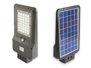 Lampa Uliczna Solarna LED Latarnia IP65 4000K 1600lm