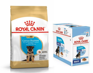 Royal Canin German Shepherd Puppy 12kg + 10x140g