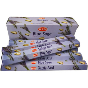 Kadzidełka HEM Blue Sage (Niebieska Szałwia) 120 sztuk