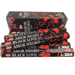 Kadzidełka HEM Black Love 120 sztuk