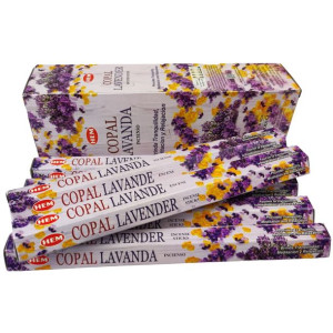 Kadzidełka HEM Copal Lavender (Kopal i Lawenda) 120 sztuk