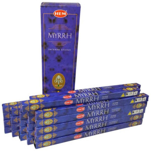 Kadzidełka HEM Myrrh (mirra) 200 sztuk