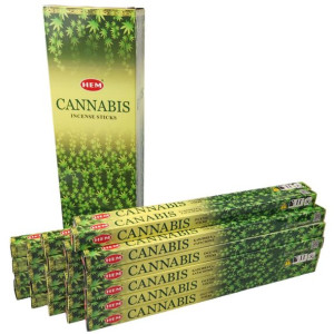 Kadzidełka HEM Cannabis (Marihuana) 200 sztuk