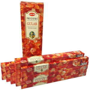 Kadzidełka HEM Precious Gulab (zapach różany) 200 sztuk