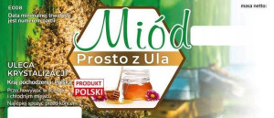 Etykiety na miód uniwersalne opakowanie 100 szt