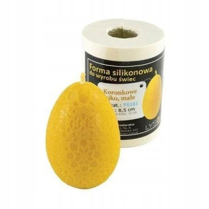 Forma silikonowa - Koronkowe Jajko małe 8,5cm