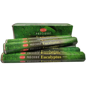 Kadzidełka HEM Precious Eucalyptus (Szlachetny Eukaliptus) 120 sztuk