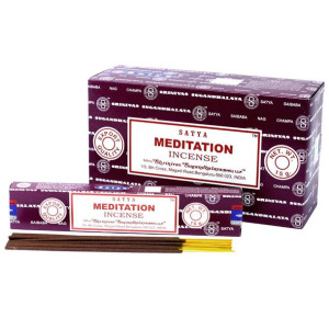Kadzidełka Satya Meditation 180g (12x15g)