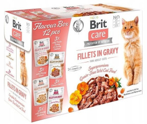 Brit Care Cat 12x85g Flavour Box saszetki