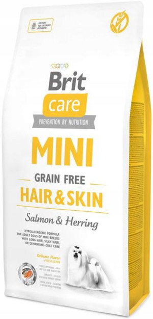 Brit Care Mini Grain Free Adult Hair Skin 7kg