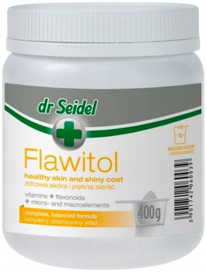 Flawitol zdrowa skóra i piękna sierść 400g