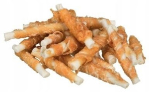Trixie Denta Fun mini Rolls z kurczakiem 6cm 120g