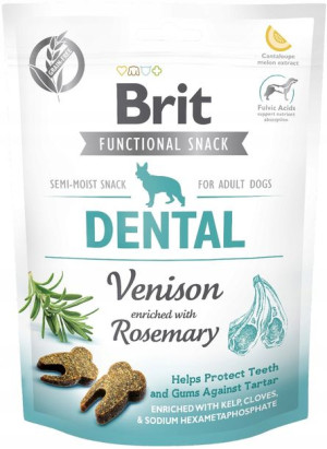 Brit Care Dog Functional Snack Dental Venison 150g