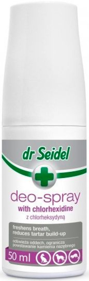Seidel Deo Spray na zęby chlorheksydyna 50ml