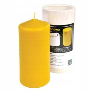 Forma silikonowa - SŁUPEK GŁADKI FI 65 - 13,5 cm