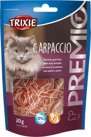 Trixie 42707 Carpaccio z kaczka ryba dla kota 20g