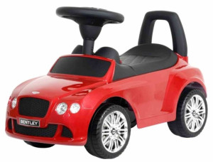Jeździk Dla Dziecka Pchacz Chodzik Bentley - Czerwony