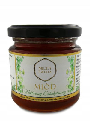 Miód Nektarowy Eukaliptusowy 250g Miody Świata