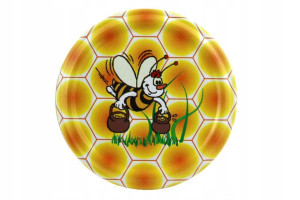 Nakrętka DUŻA FI 82/6 Gucio z wiadrami - 50 szt.