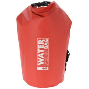 Torba Plecak Worek Wodoszczelny 40L Czerwony