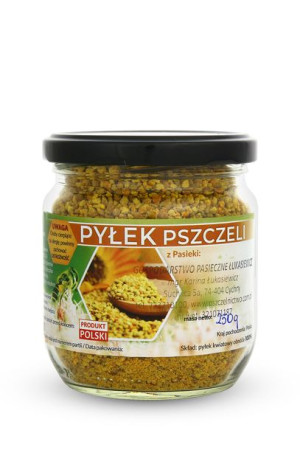 Pyłek pszczeli POLSKI świeży kwiatowy 250g